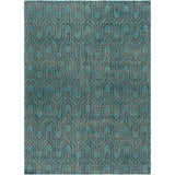 Hand-knotted Bridport Contemporary Wool Area Rug
