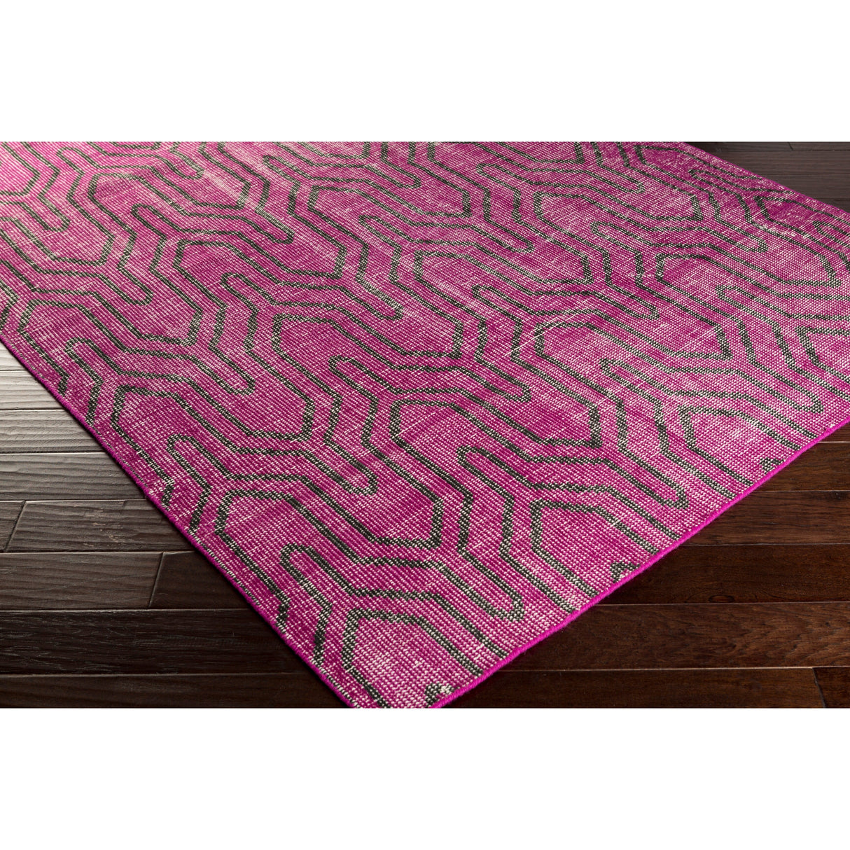 Hand-knotted Bridport Contemporary Wool Area Rug