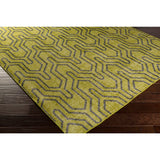 Hand-knotted Bridport Contemporary Wool Area Rug