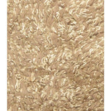 Hand-knotted Casablanca Retro Ivory Viscose, Wool Shag