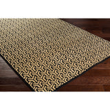 Hand-knotted Cochran Viscose Area Rug - 4' x 6' - 4' x 6'