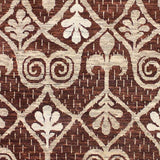 Hand-knotted Douae Brown Rug (8'1 x 9'9)