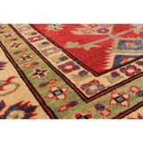 Hand-knotted Finest Gazni Red Wool Rug - 8'8 x 11'6
