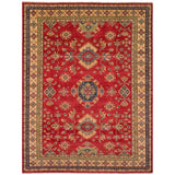 Hand-knotted Finest Gazni Red Wool Rug - 8'8 x 11'6
