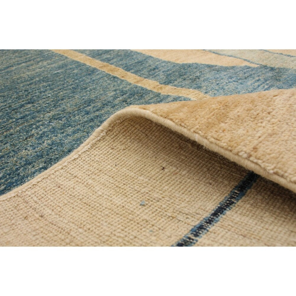 Hand-knotted Ziegler Chobi Cream Wool Rug - 9'2" x 11'7"/9'2 x 11'7