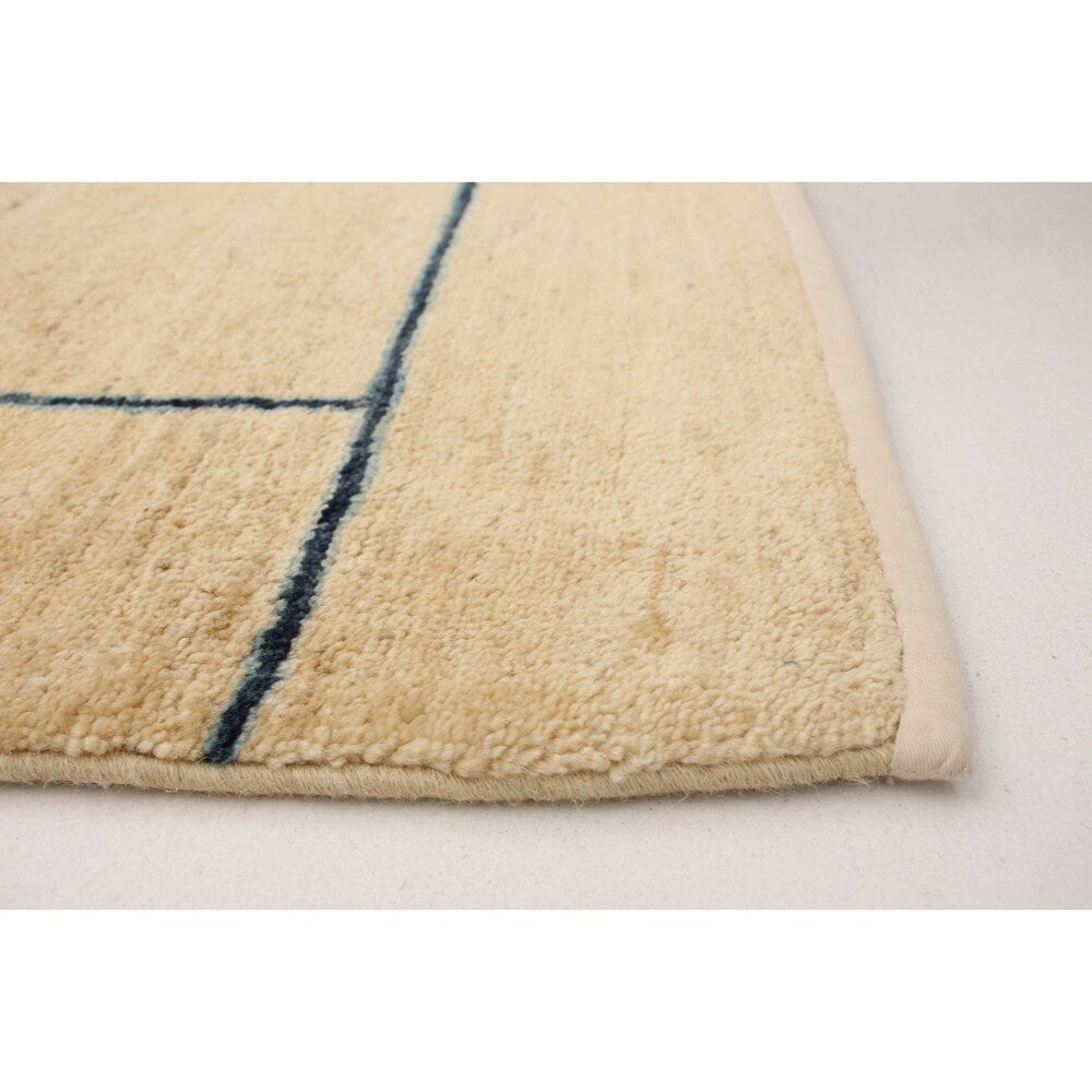 Hand-knotted Ziegler Chobi Cream Wool Rug - 9'2" x 11'7"/9'2 x 11'7