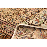 Hand-knotted Keisari Vintage Cream Wool Rug - 6'5" x 9'5"/6'5 x 9'5