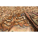 Hand-knotted Keisari Vintage Cream Wool Rug - 6'5" x 9'5"/6'5 x 9'5