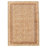 Hand-knotted Keisari Vintage Cream Wool Rug - 6'5" x 9'5"/6'5 x 9'5