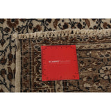 Hand-knotted Keisari Vintage Cream Wool Rug - 6'5 x 9'4
