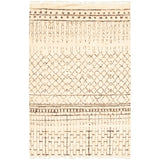 Hand-knotted Marrakech Ivory Wool Rug - 5'10 x 8'11/5'10" x 8'11",,,,