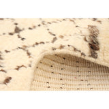 Hand-knotted Marrakech Ivory Wool Rug - 5'10 x 8'11/5'10" x 8'11",,,,