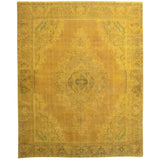 Hand-knotted Old Persian Tabriz Area Rug Wool Area Rug (9'1 x 12'6)