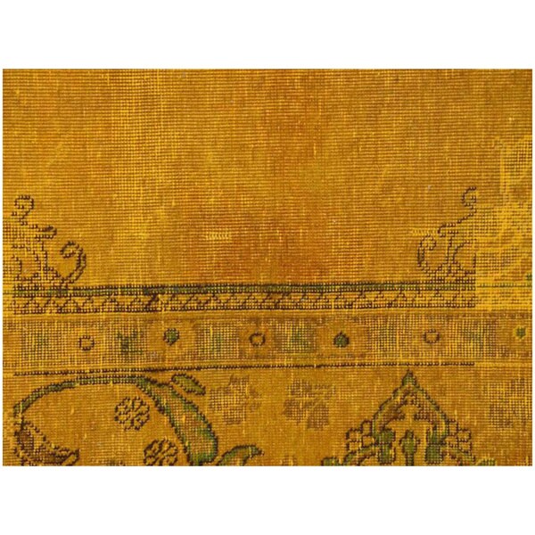 Hand-knotted Old Persian Tabriz Area Rug Wool Area Rug (9'1 x 12'6)