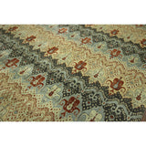Hand-knotted Oriental Chobi Wool Multi-colored Area Rug (8' X 10')