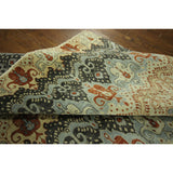 Hand-knotted Oriental Chobi Wool Multi-colored Area Rug (8' X 10')