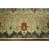 Hand-knotted Oriental Chobi Wool Multi-colored Area Rug (8' X 10')