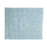 Hand-knotted Pure Wool Silver Wash Oushak Oriental Rug (8'3 x 9'8)