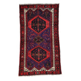 Hand-knotted Semi Antique Persian Hamadan Oriental Rug (3'9 x 6'9)