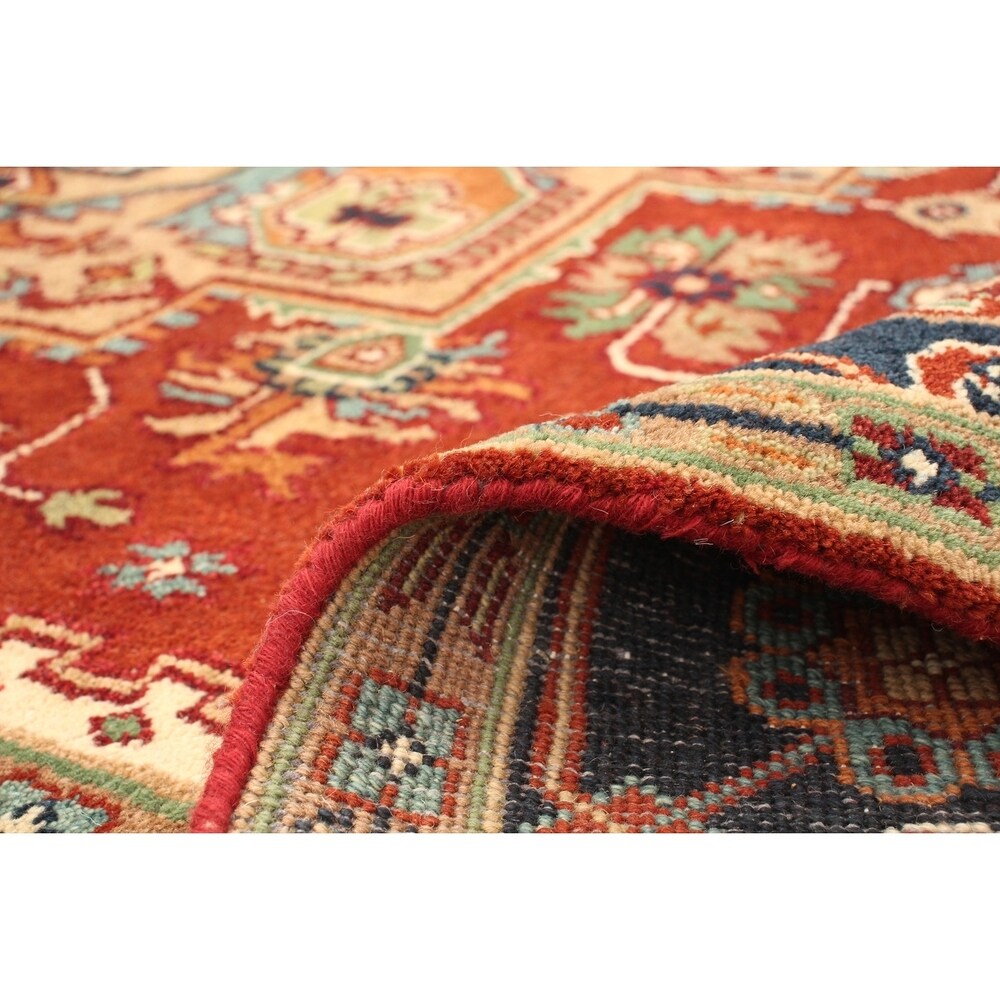 Hand-knotted Serapi Heritage Copper Rug - ECARPETGALLERY - 7'11 x 9'9