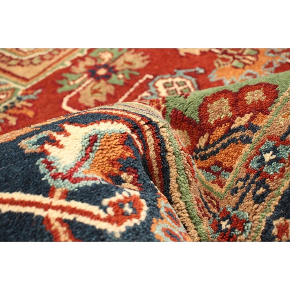 Hand-knotted Serapi Heritage Copper Rug - ECARPETGALLERY - 7'11 x 9'9