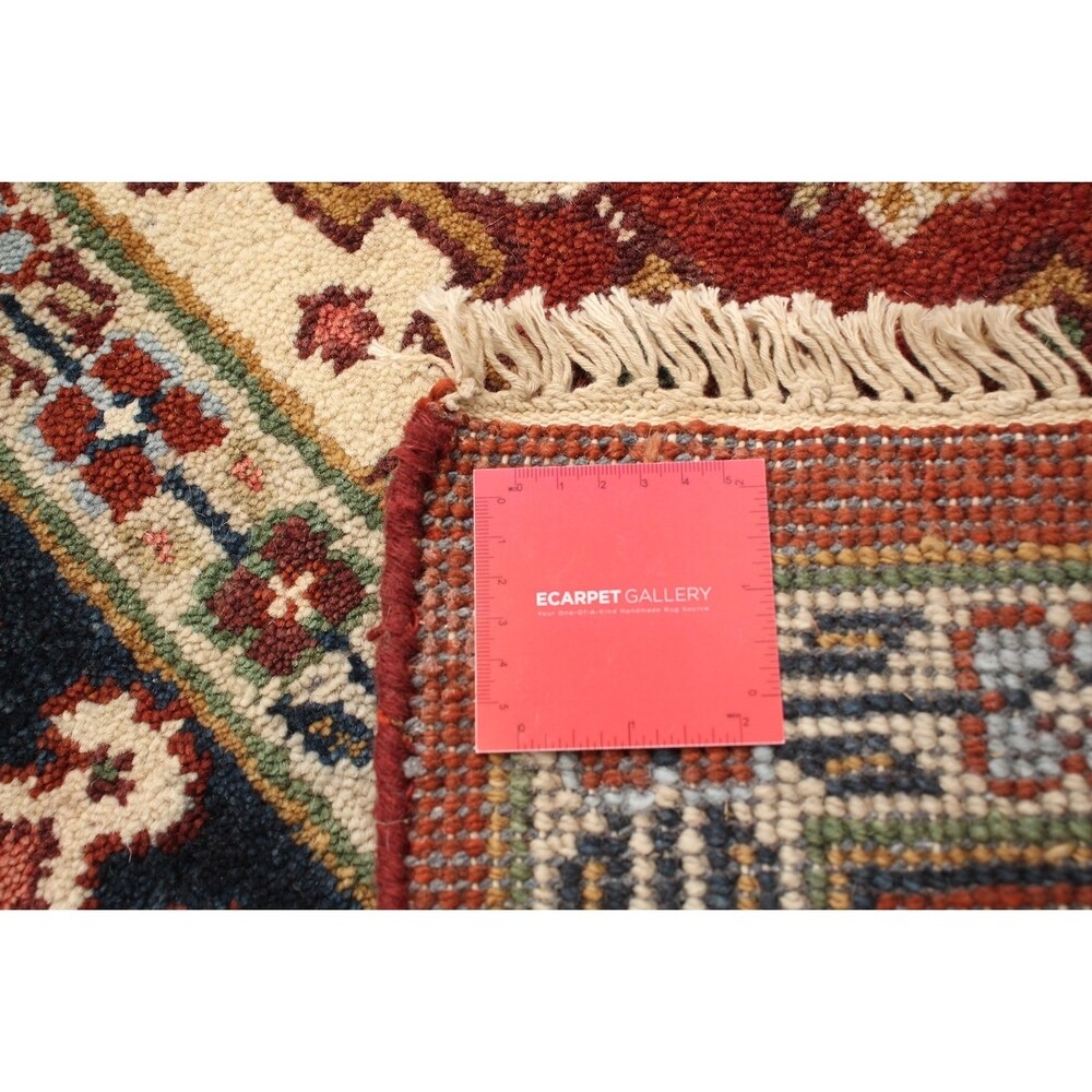 Hand-knotted Serapi Heritage Red Rug - ECARPETGALLERY - 9'0 x 11'9