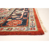 Hand-knotted Serapi Heritage Red Rug - ECARPETGALLERY - 9'0 x 11'9