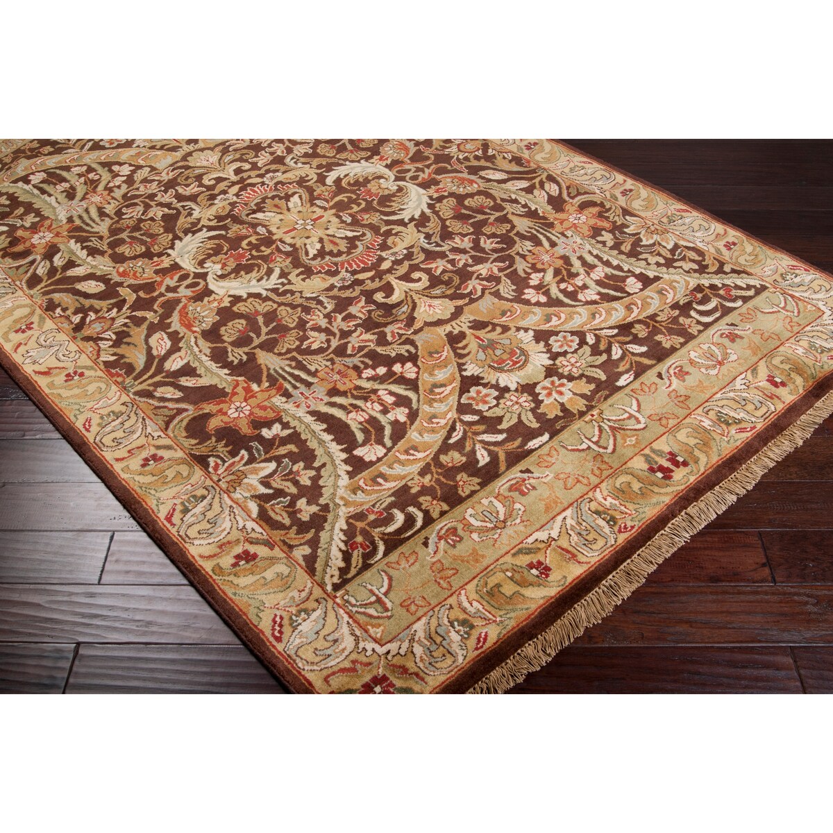 Hand-knotted Taj Mahal Semi-worsted New Zealand Wool Area Rug - 2'6" x 8' Runner