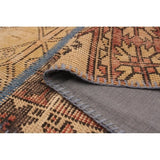 Hand-knotted Vintage Anatolia Patch Copper Wool Rug - 6'5 x 9'10