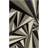 Hand-tufted Abstract Wool Area Rug