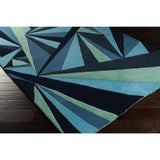 Hand-tufted Abstract Wool Area Rug