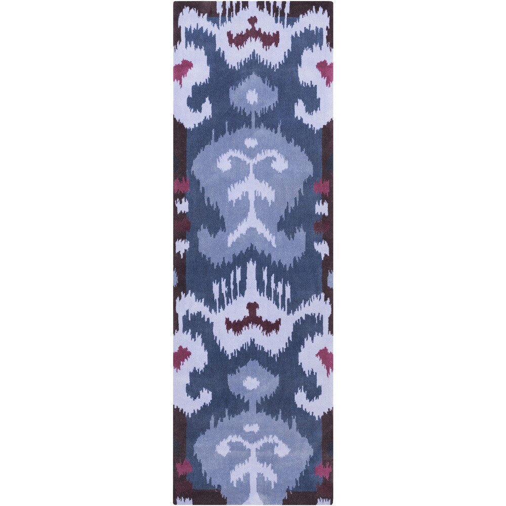 Hand-tufted Adrien Ikat Area Rug