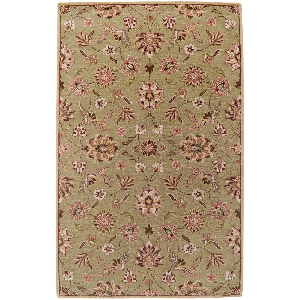 Hand-tufted Augusta Wool Area Rug - 5' x 8'
