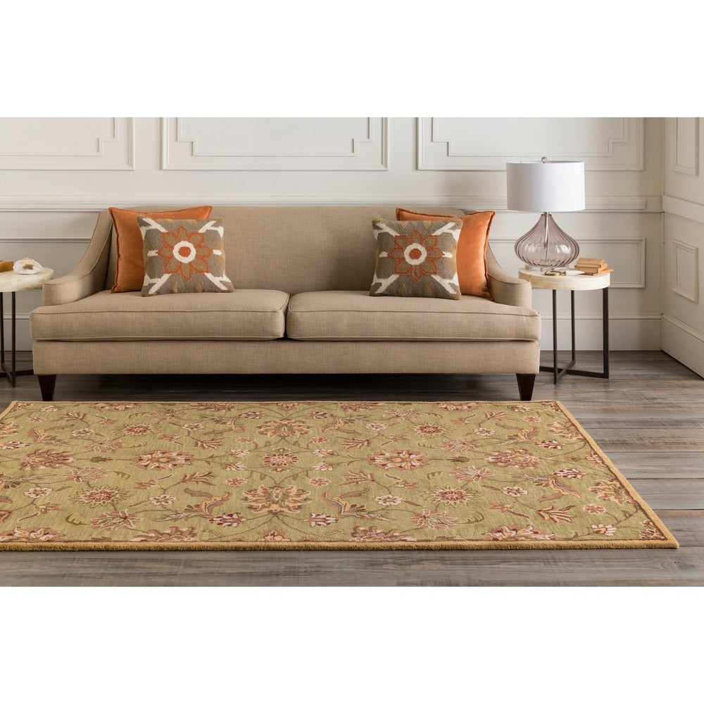 Hand-tufted Augusta Wool Area Rug - 5' x 8'