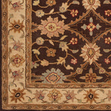 Hand-tufted Brown Clifford New Zealand Wool Area Rug - 5' x 8'