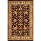 Hand-tufted Brown Clifford New Zealand Wool Area Rug - 5' x 8'