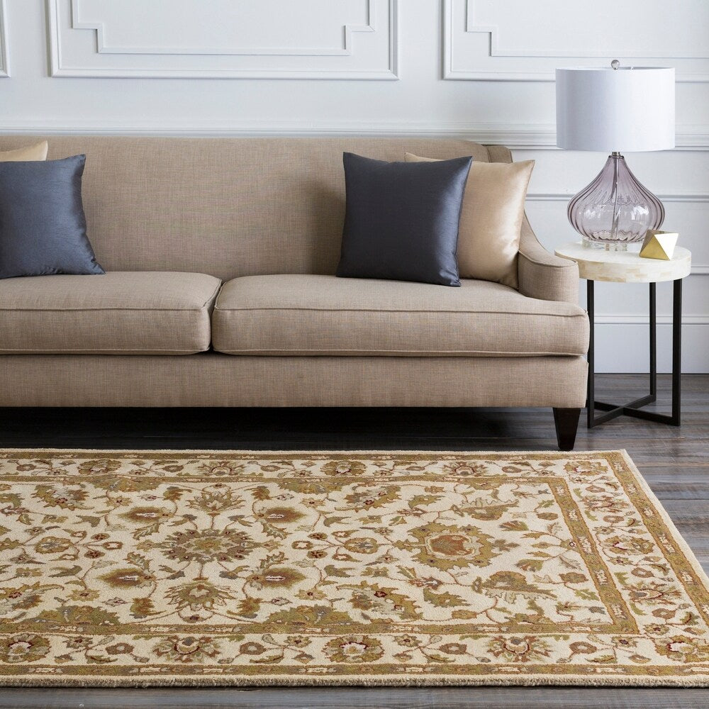 Hand-tufted Camelot Collection Wool Area Rug - 2'6" x 8' Runner