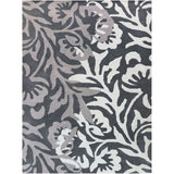 Barnady Hand-tufted Classic Floral Wool Area Rug