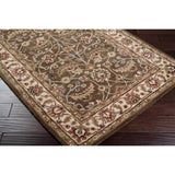 Hand-tufted Coliseum Brown Area Rug - 8' Square - 8' Square