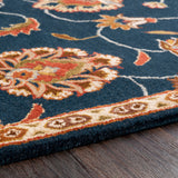 Hand-tufted Ebba Blue Wool Area Rug - 12' x 15' - 12' x 15'