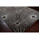Hand-tufted Essence Brown Wool Area Rug - 2' x 3'
