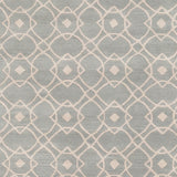 Hand-tufted Glamorous Seafoam Wool Area Rug - 3'3" x 5'3"