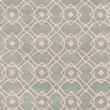 Hand-tufted Glamorous Seafoam Wool Area Rug - 3'3" x 5'3"