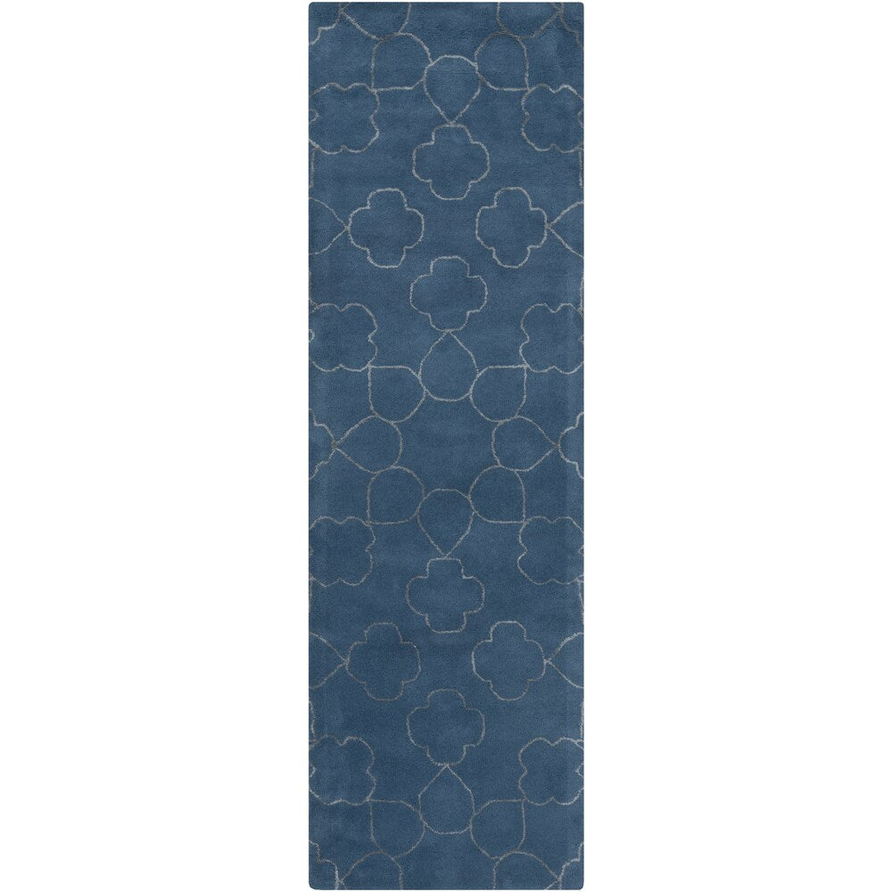Hand-tufted Grady Floral New Zealand Wool Area Rug