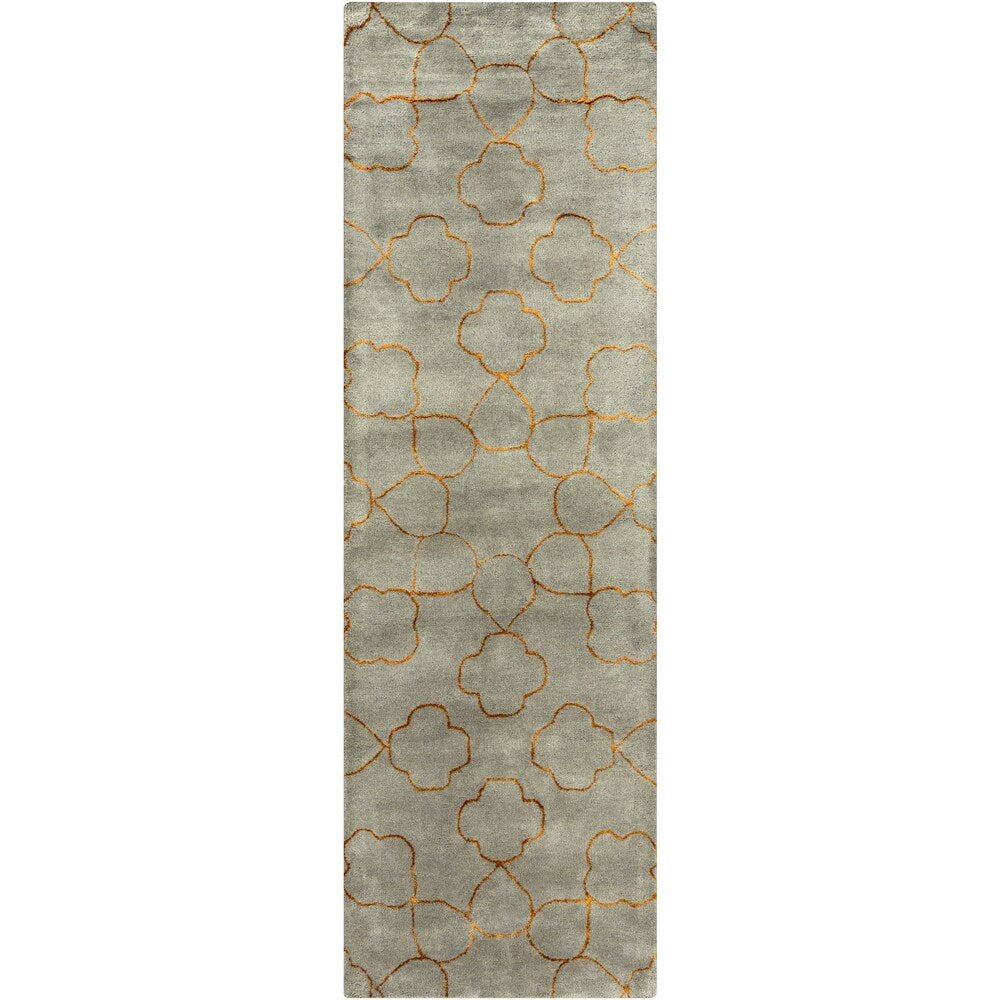Hand-tufted Grady Floral New Zealand Wool Area Rug