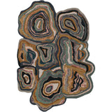 Hand-tufted Groton Green Novelty Wool Area Rug - 2' x 3' - 2' x 3'