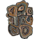 Hand-tufted Groton Green Novelty Wool Area Rug - 2' x 3' - 2' x 3'