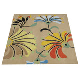 Hand-tufted Metro Beige Wool Rug - 8' x 8'