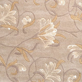 Hand-tufted Mitch Beige Wool Area Rug - 5' x 8'/Surplus
