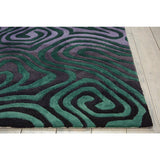 Nourison Contour Tone on Tone Abstract Zebra Modern Hand-tufted Area Rug